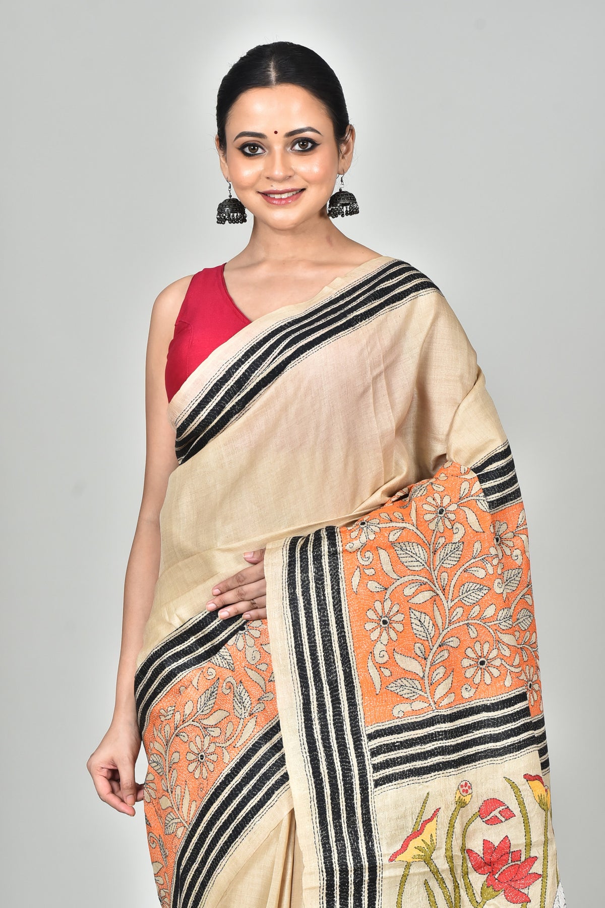 GACHI SILK KANTHA SAREE