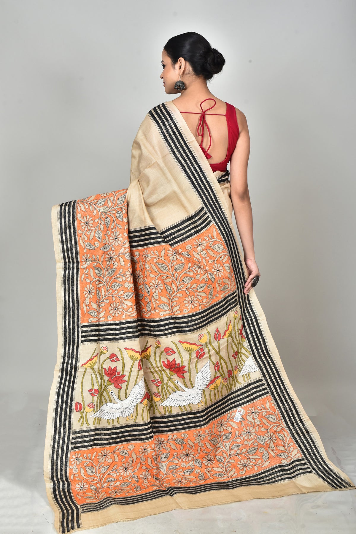 GACHI SILK KANTHA SAREE