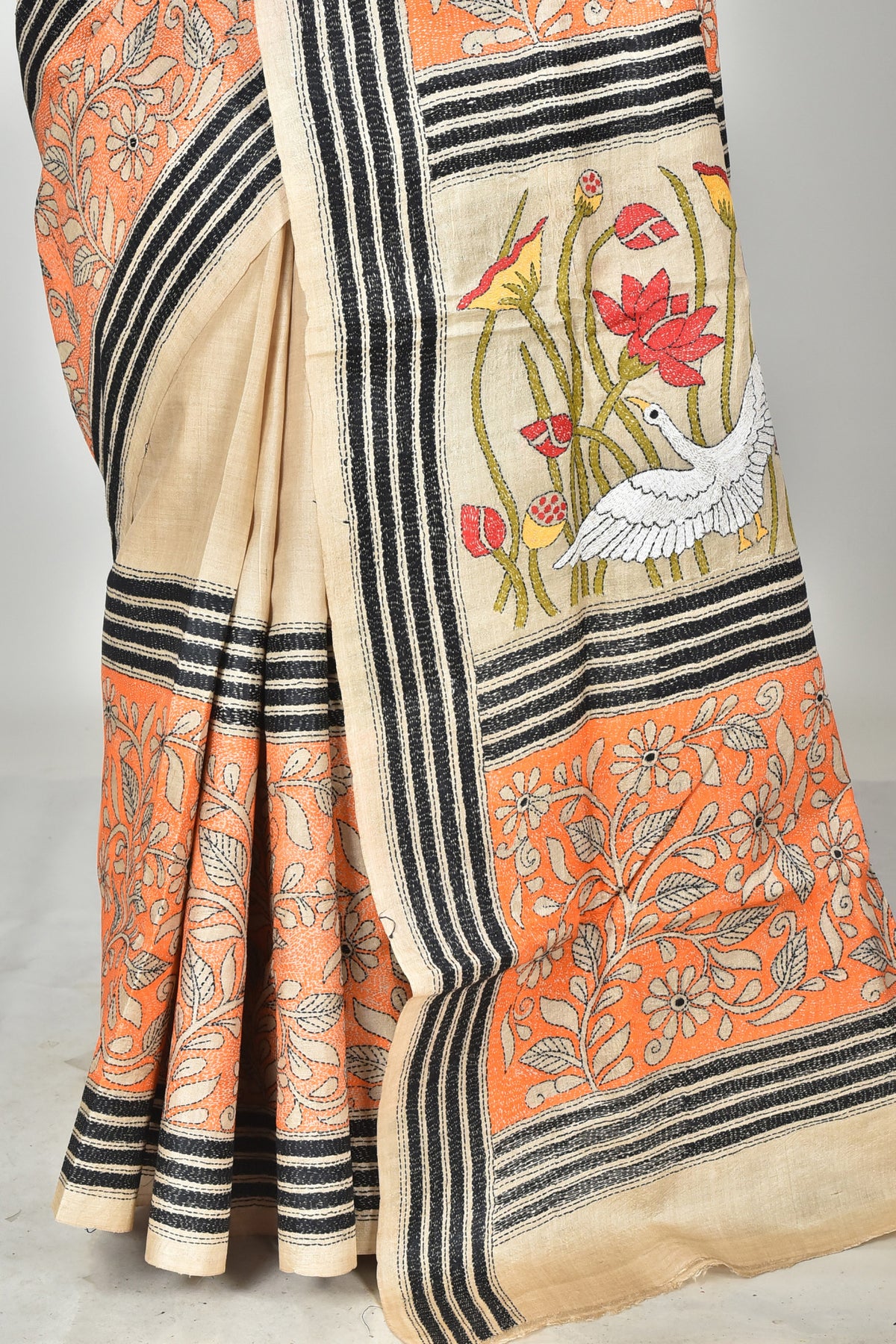 GACHI SILK KANTHA SAREE