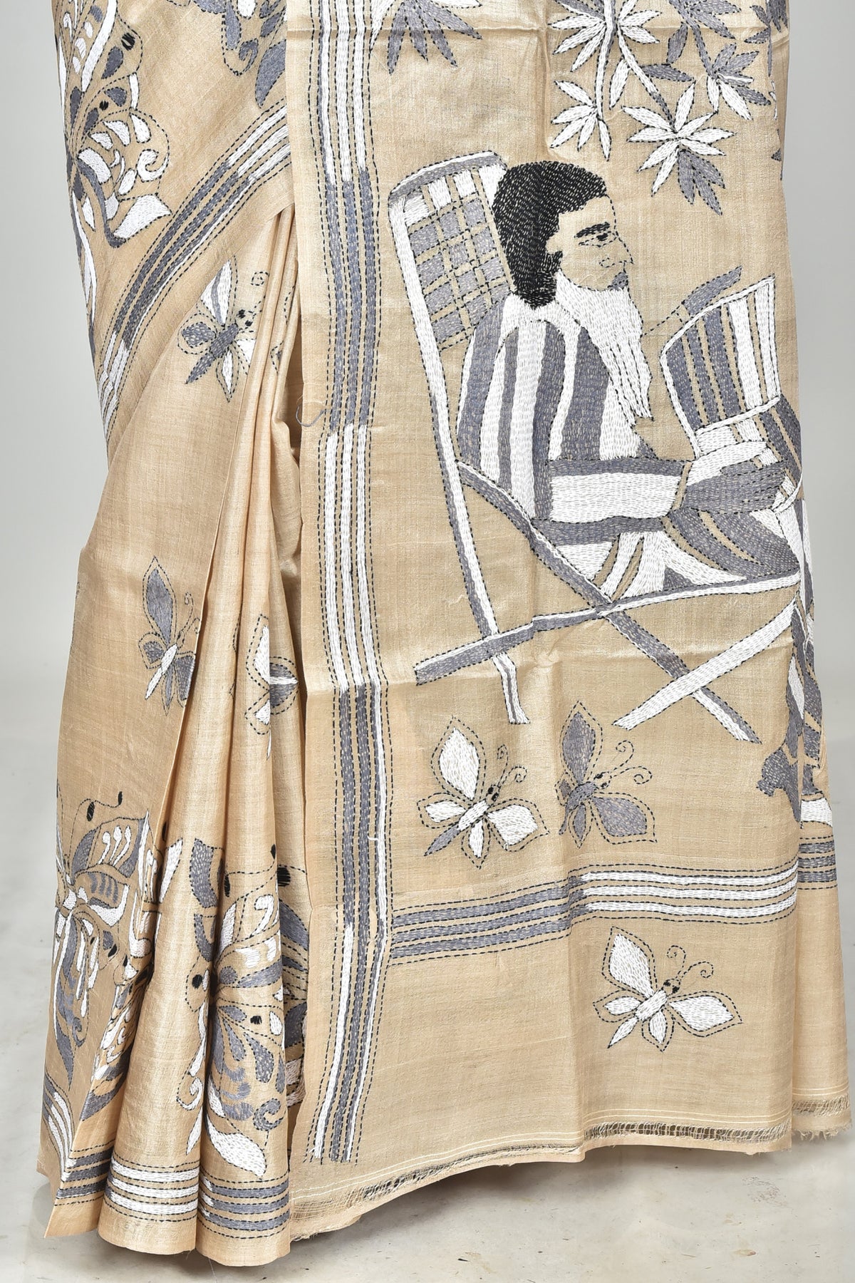 GACHI SILK KANTHA SAREE