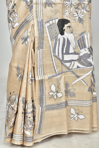 GACHI SILK KANTHA SAREE