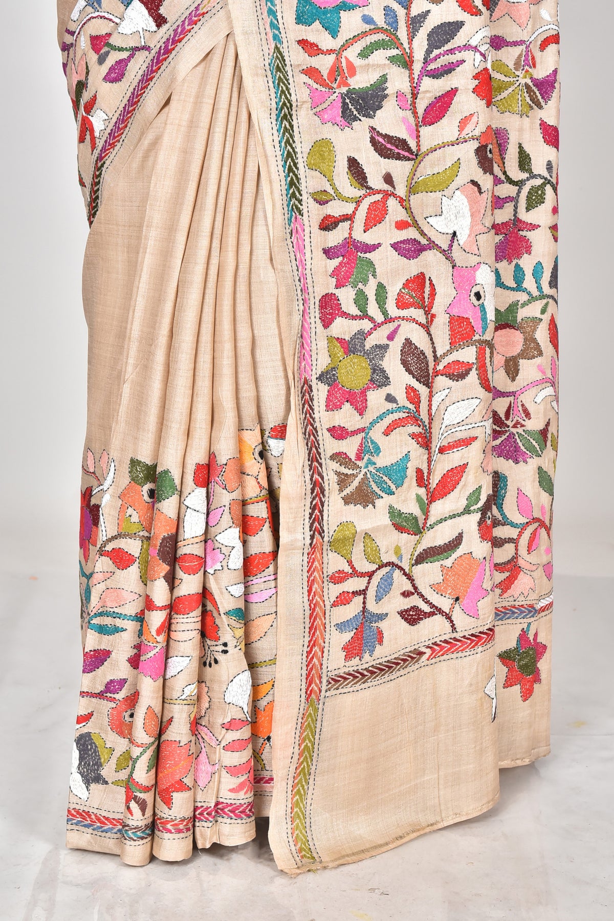GACHI SILK KANTHA SAREE