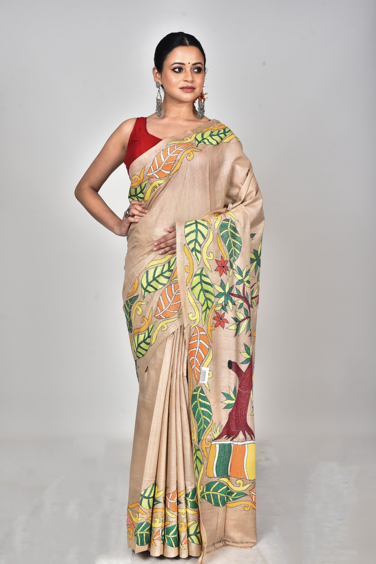 GACHI SILK KANTHA SAREE
