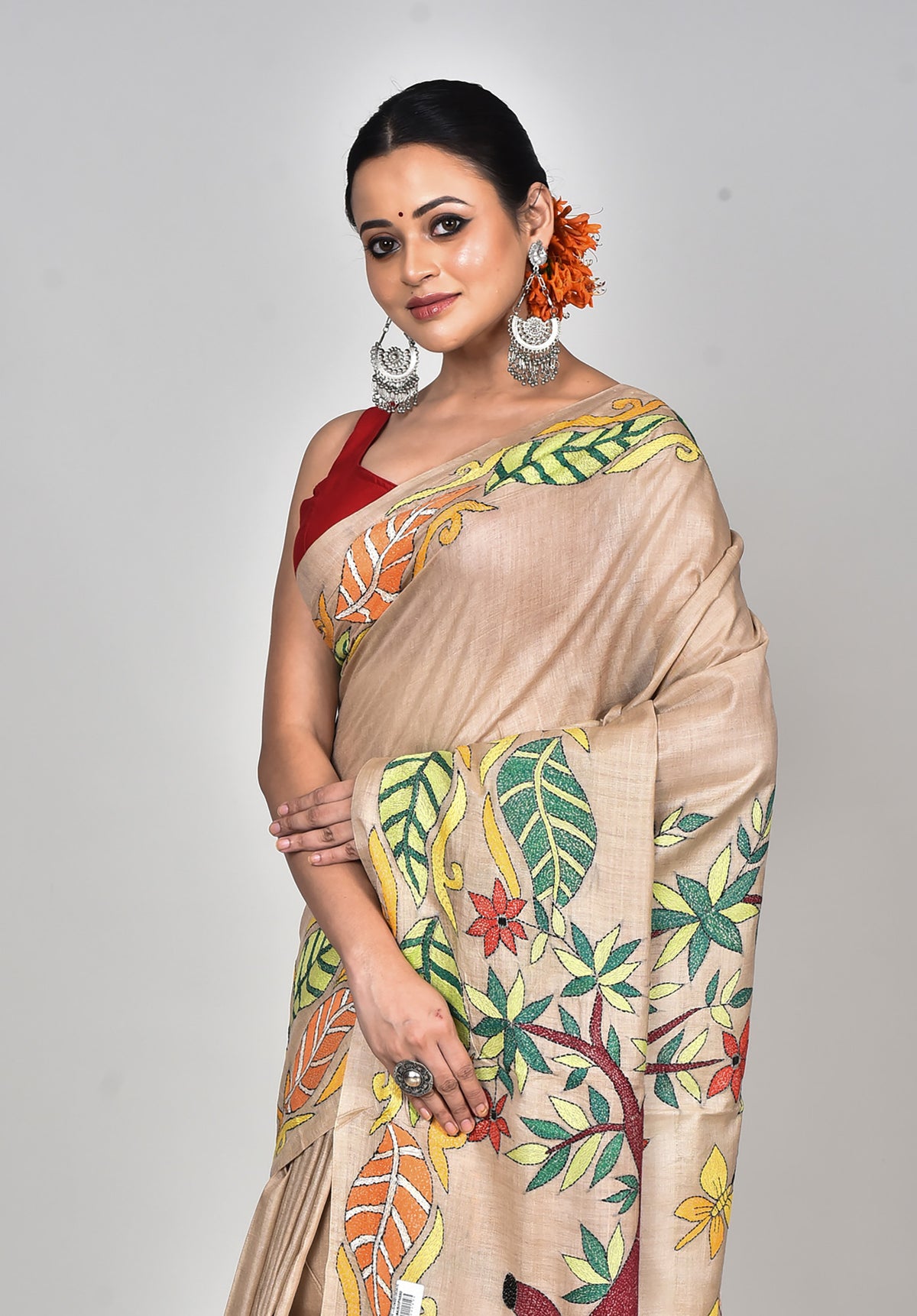 GACHI SILK KANTHA SAREE
