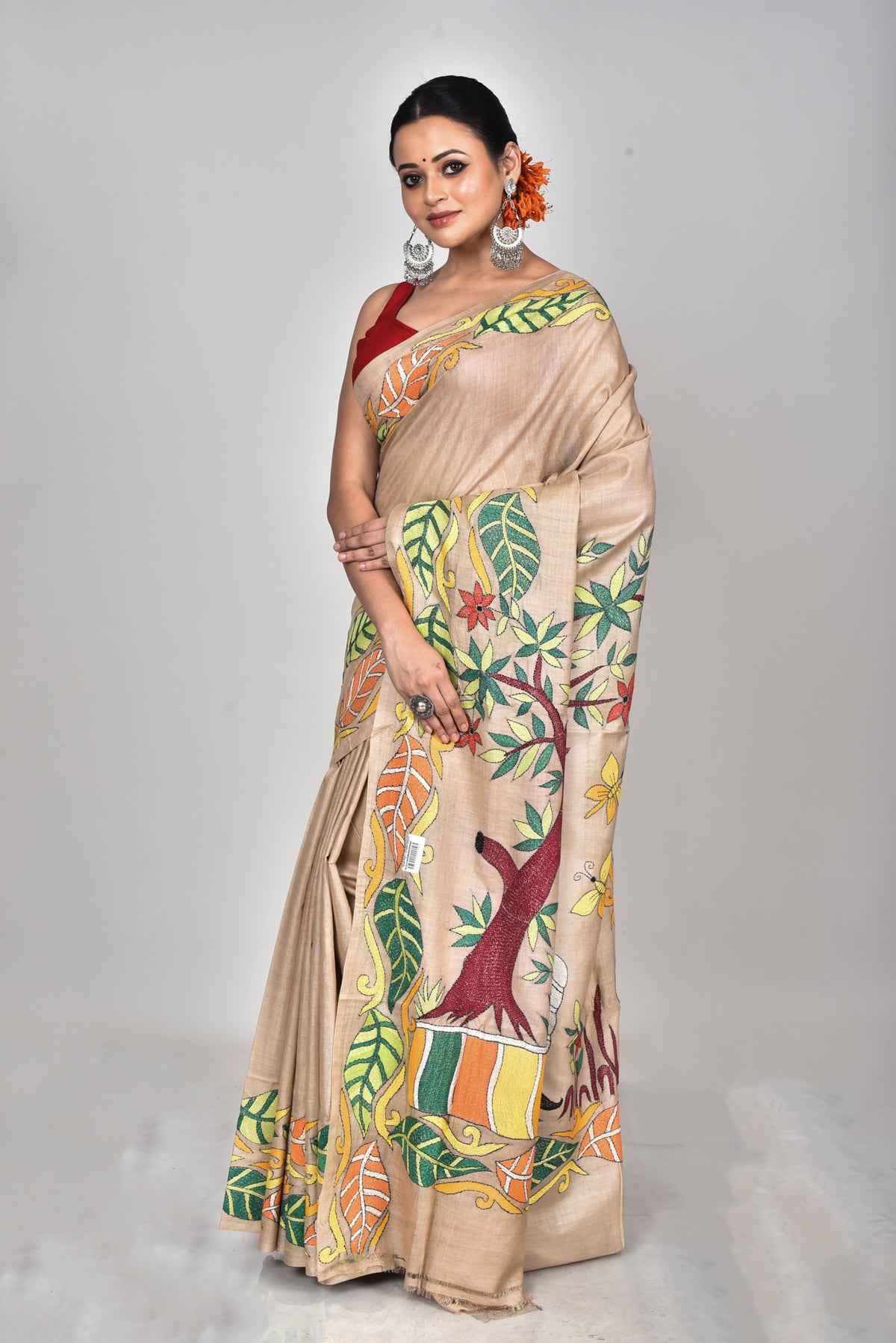 GACHI SILK KANTHA SAREE
