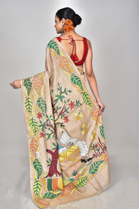 GACHI SILK KANTHA SAREE