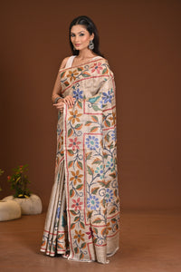 GACHI SILK KANTHA SAREE