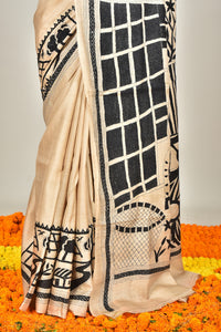 GACHI SILK KANTHA SAREE