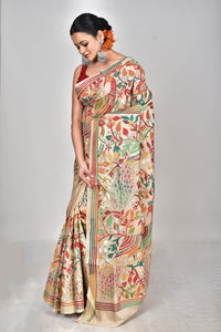 GACHI SILK KANTHA SAREE