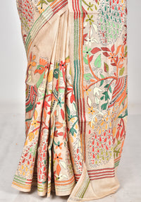 GACHI SILK KANTHA SAREE