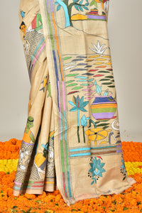 GACHI SILK KANTHA SAREE