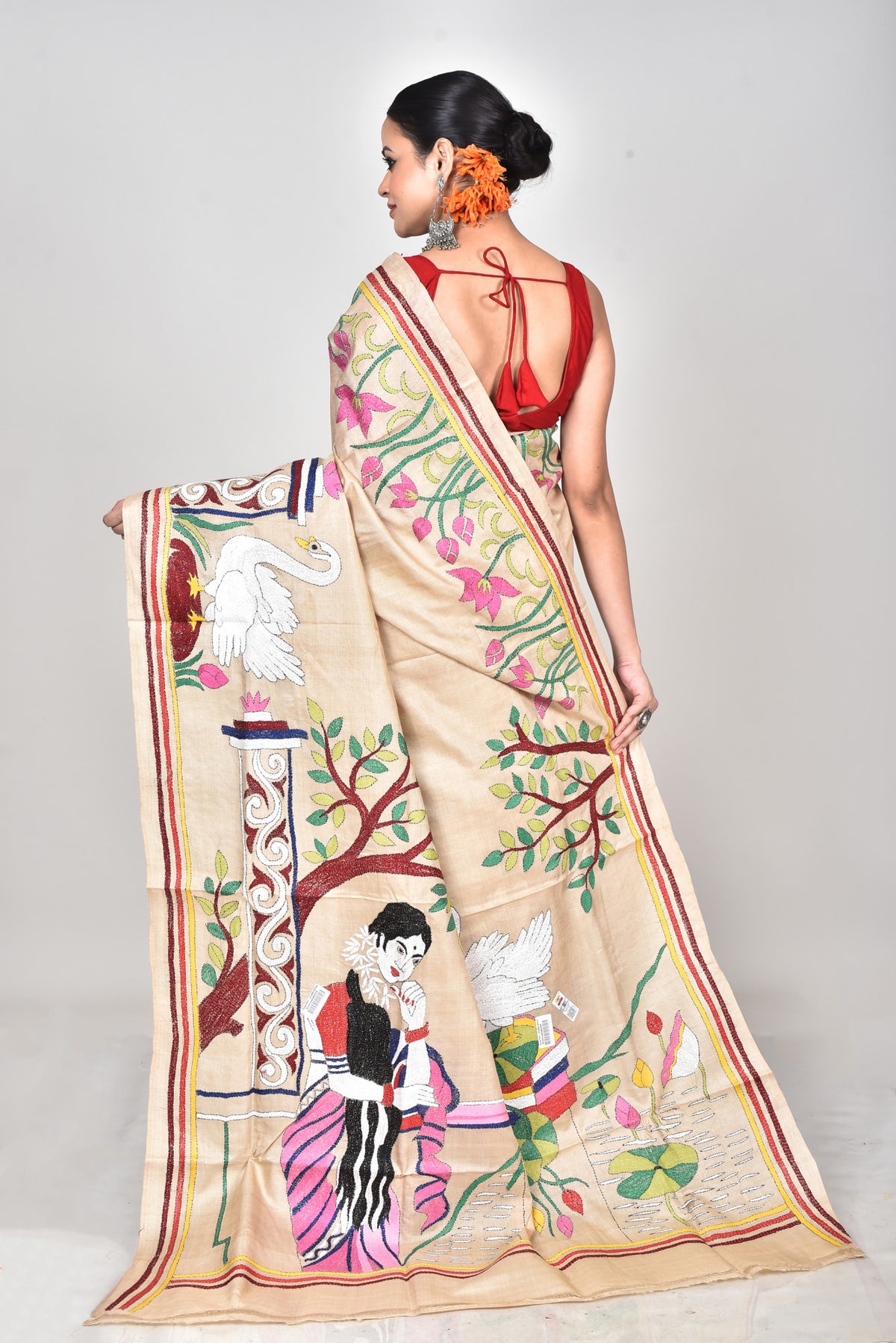 GACHI SILK KANTHA SAREE