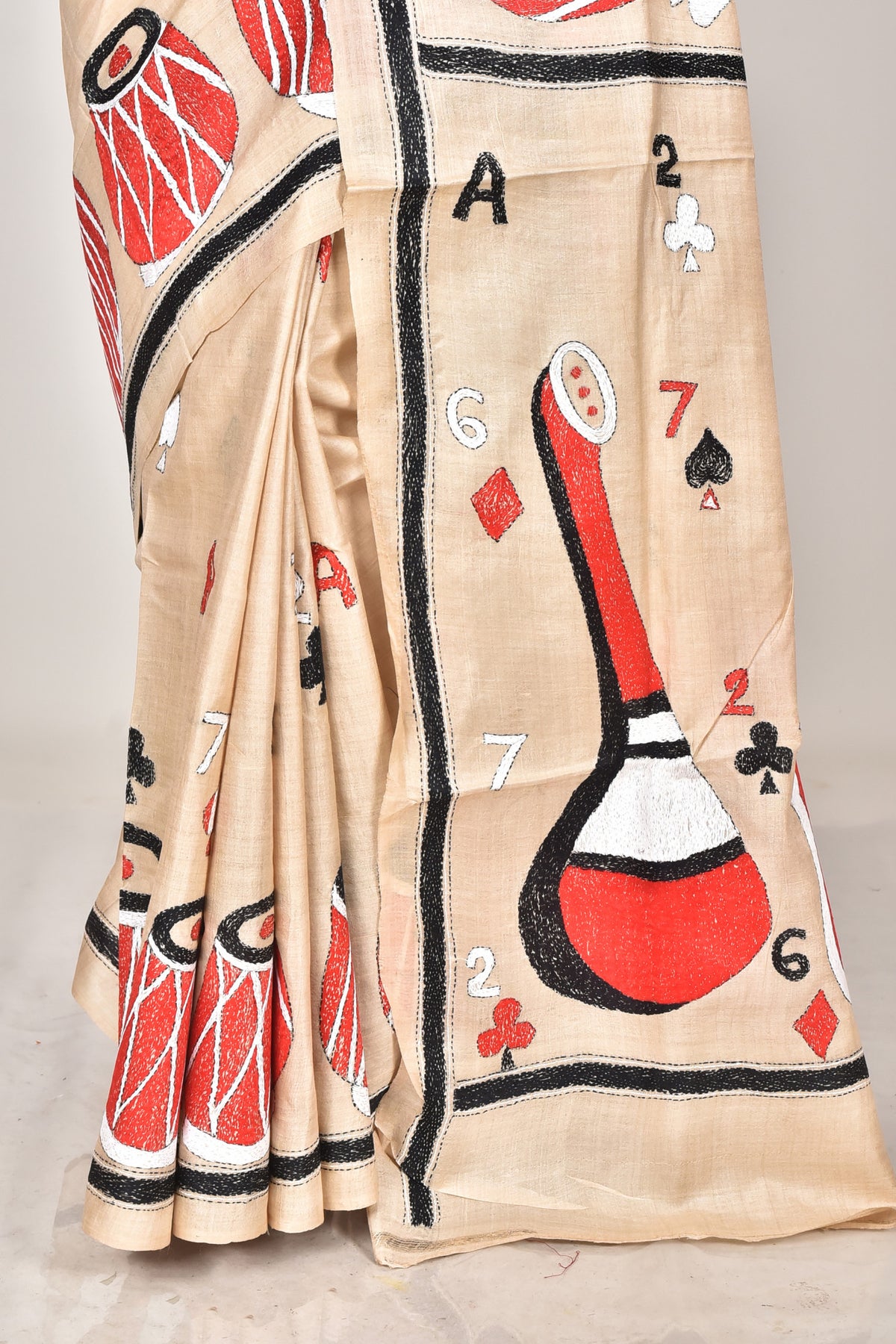 GACHI SILK KANTHA SAREE