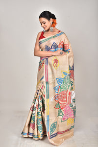 GACHI SILK KANTHA SAREE