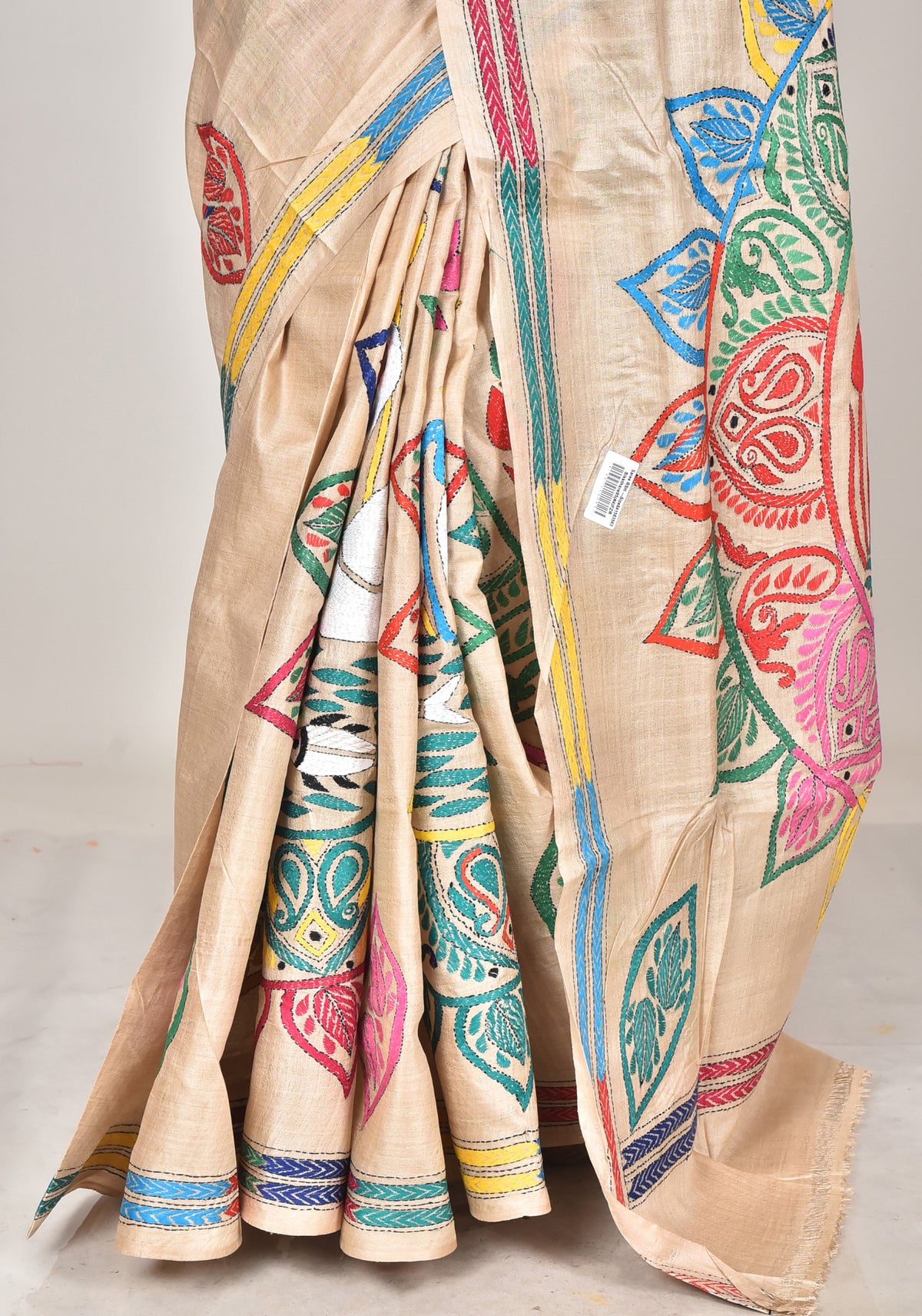 GACHI SILK KANTHA SAREE