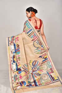 GACHI SILK KANTHA SAREE