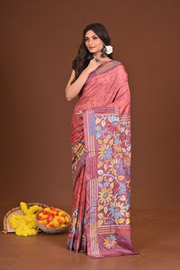 GOLAPIGOURI BLENDED SILK KANTHA SAREE