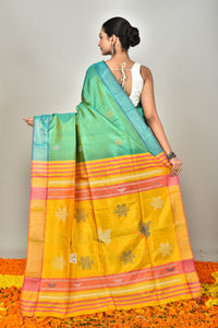 HANDLOOM JARI PAR GALANI SAREE