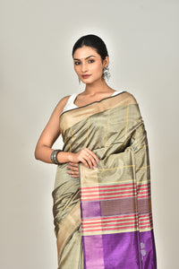 HANDLOOM JARI PAR GALANI SAREE