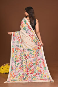 RAJESHWARI BLENDED SILK KANTHA SAREE