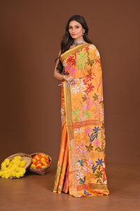 KAISHORI BLENDED SILK KANTHA SAREE