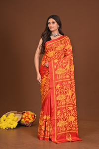 KATYAYANI BLENDED SILK KANTHA SAREE