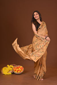 KANAKDHARA BLENDED SILK KANTHA SAREE