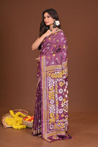 SMRITI BLENDED SILK KANTHA SAREE