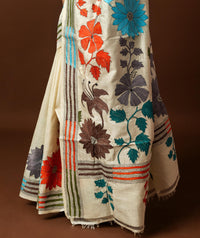 Tussar Silk Kantha Saree