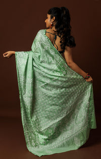 Blended Silk Kantha Saree