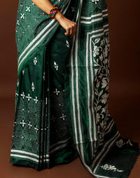 Blended Silk Kantha Saree