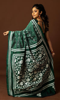 Blended Silk Kantha Saree