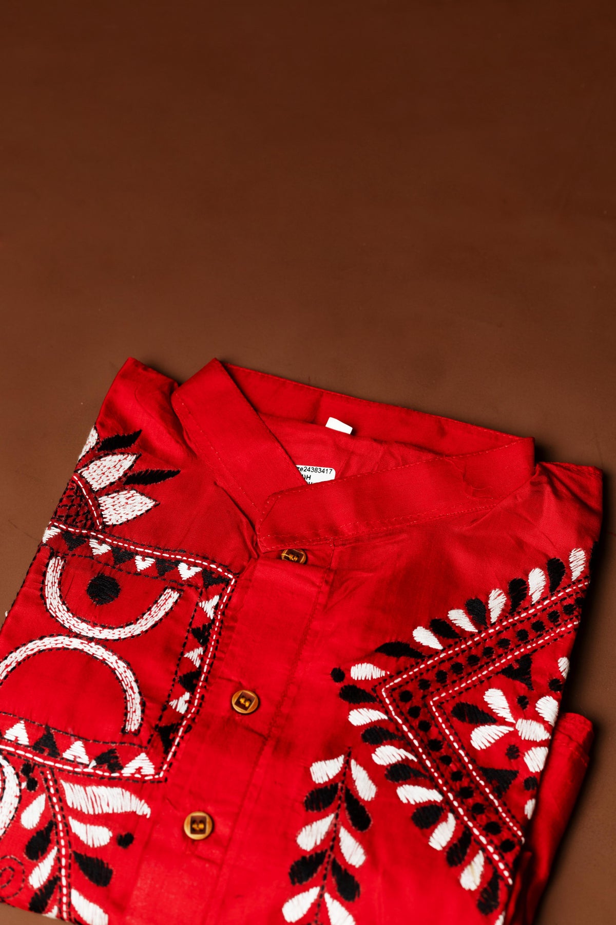Bangalore Silk Kantha Kurta
