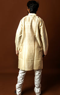 Tussar Silk Kantha Kurta
