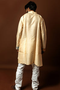 Tussar Silk Kantha Kurta