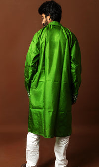 Bangalore Silk Kantha Kurta