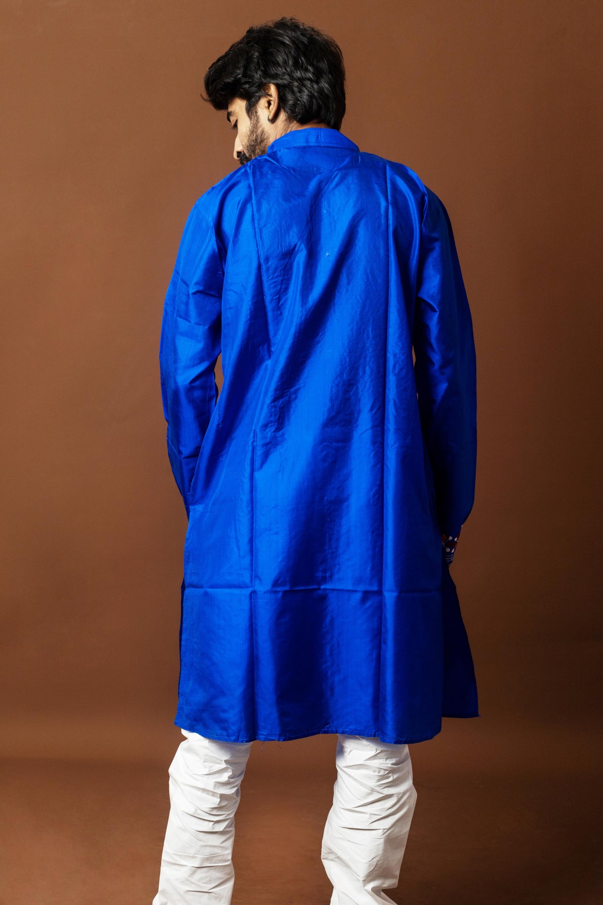 Bangalore Silk Kantha Kurta