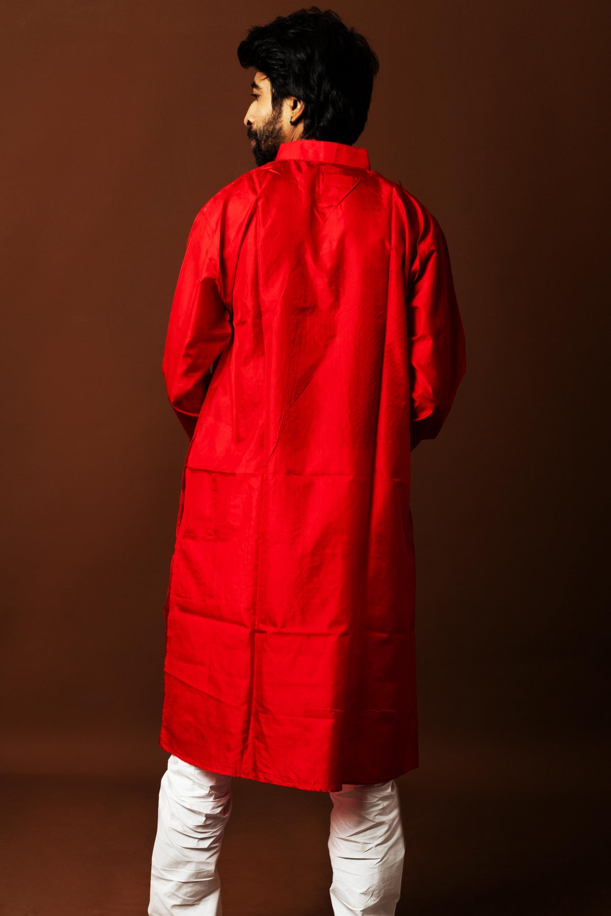 Bangalore Silk Kantha Kurta