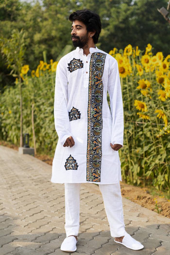 Kota Applique Kurta