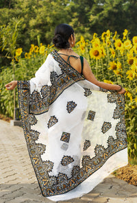 Kota Applique Saree