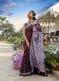 Blended Silk Kantha Saree