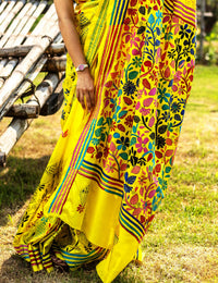Blended Silk Kantha Saree