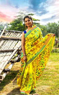 Blended Silk Kantha Saree