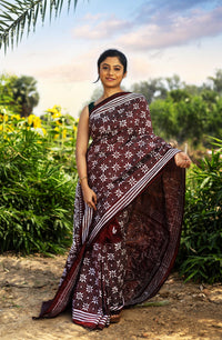 Blended Silk Kantha Saree