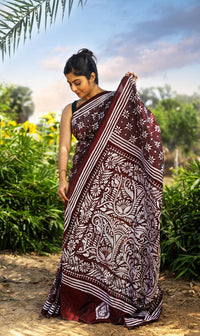 Blended Silk Kantha Saree