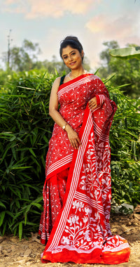 Blended Silk Kantha Saree