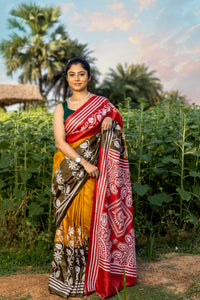 Pure Silk Kantha Saree