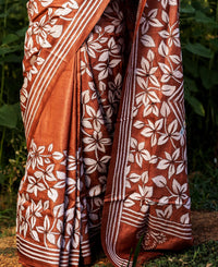 Pure Silk Kantha Saree