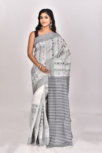 JALCHURI SILK KANTHA SAREE