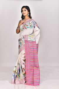 JALCHURI SILK KANTHA SAREE